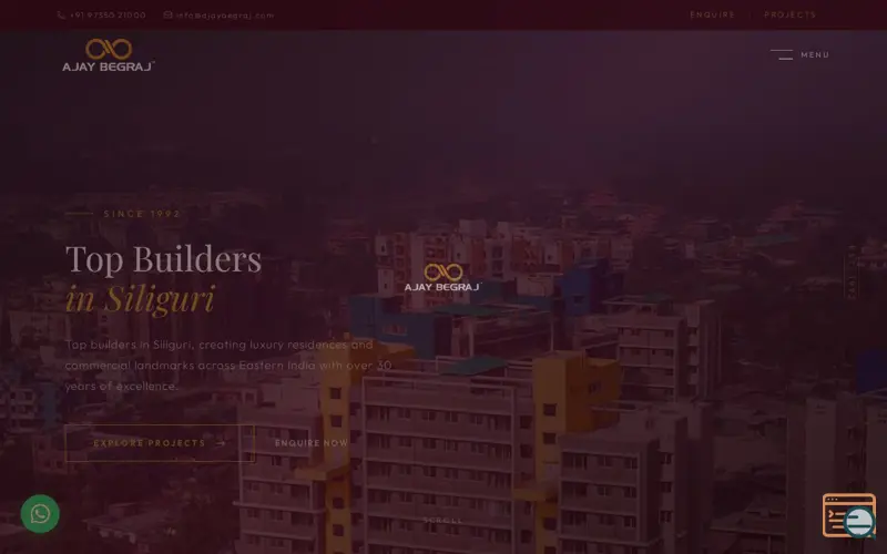 Screenshot of Ajay Begraj Group