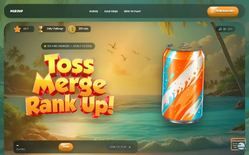 Screenshot of MerjUp