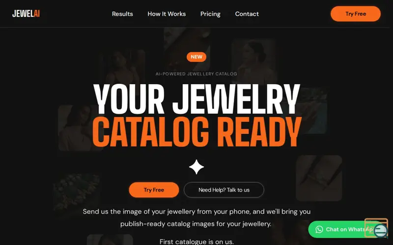Screenshot of JewelAI