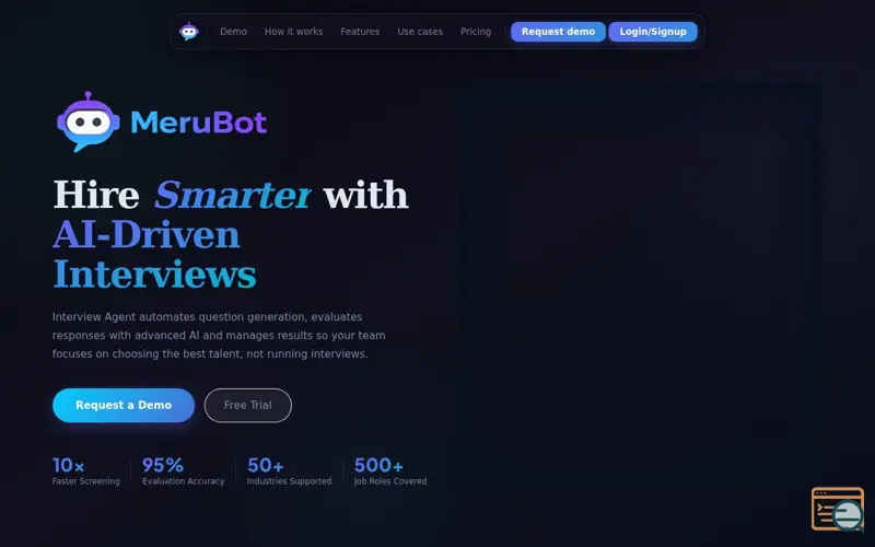 Screenshot of MeruBot