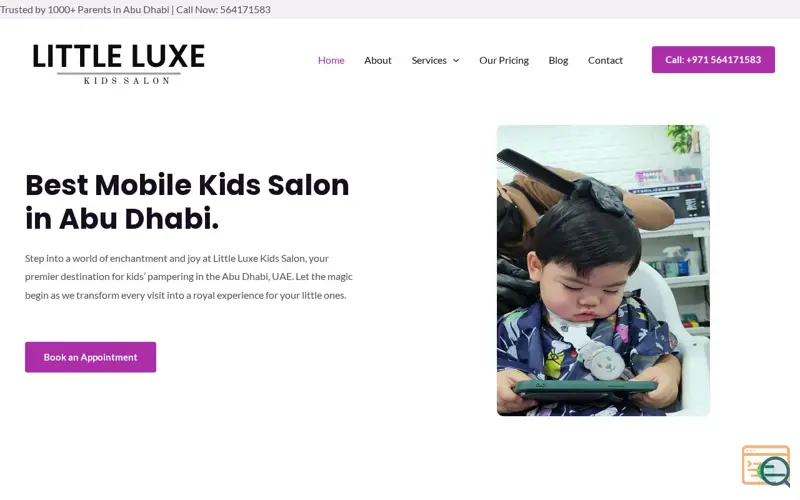 Screenshot of Little Luxe