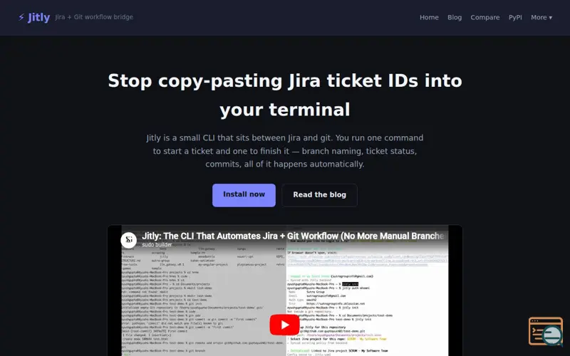 Screenshot of Jitly