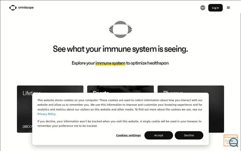 Screenshot of Omniscope