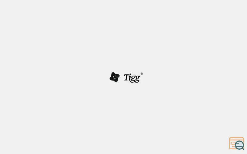 Screenshot of Tigg