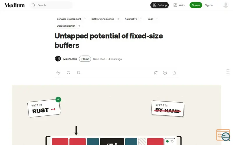 Screenshot of Mzaks