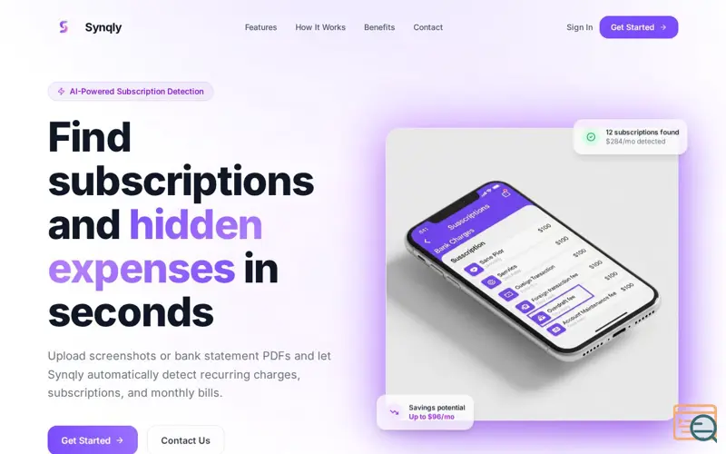 Screenshot of Synqly