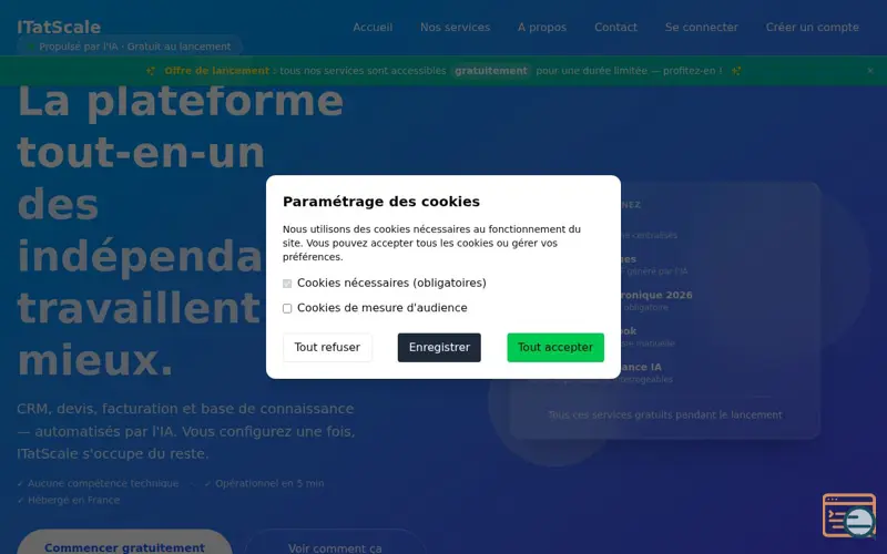 Screenshot of ITatScale