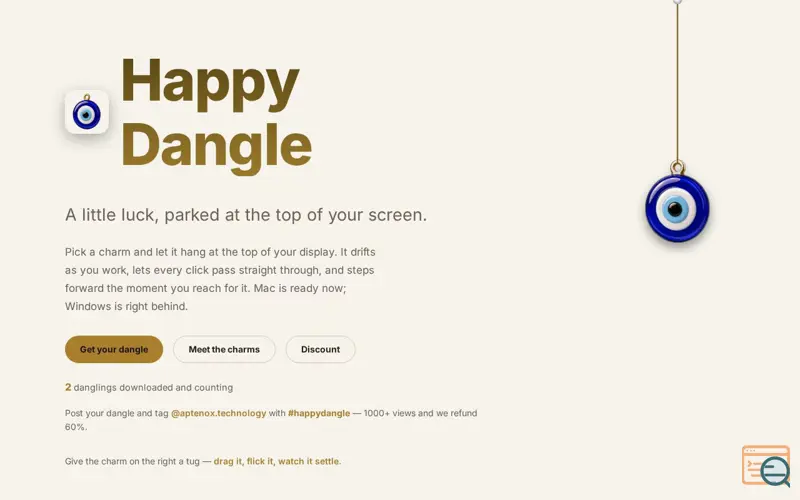 Screenshot of Happy Dangle