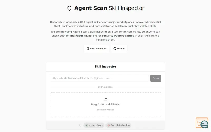 Screenshot of Skill Inspector, a launch using Simplecast