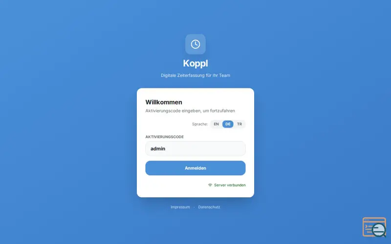 Screenshot of Koppl