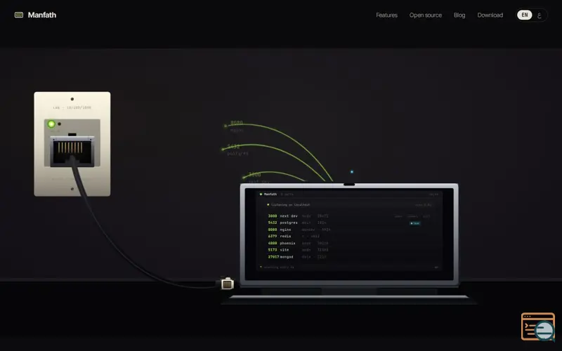 Screenshot of Manfath