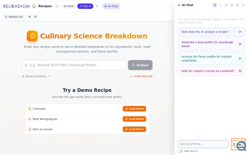 Screenshot of Reloadium