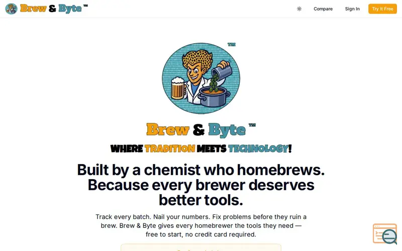 Screenshot of Brew & Byte