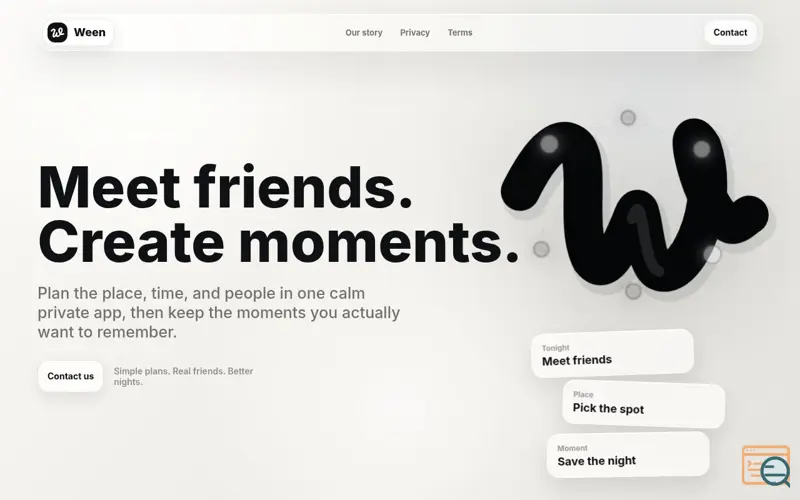 Screenshot of Ween