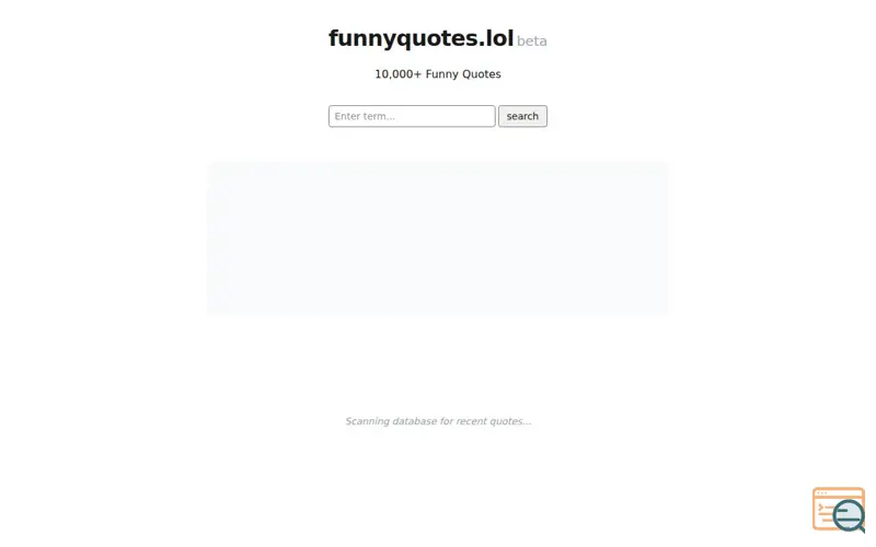 Screenshot of 10k+ Funny Quotes