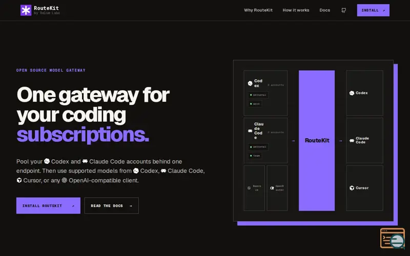 Screenshot of RouteKit