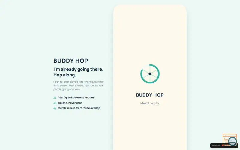 Screenshot of Buddy Hop