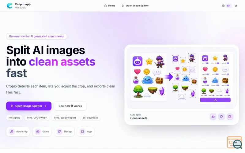 Screenshot of Cropio