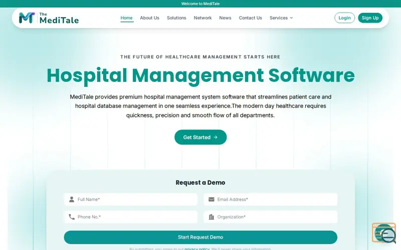 Screenshot of The Meditale