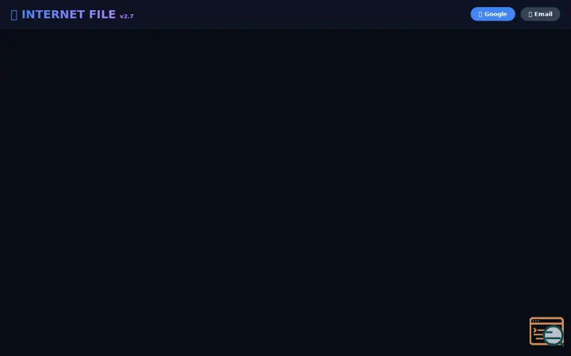 Screenshot of Internet File v2.7