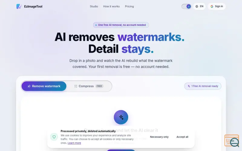 Screenshot of EzImageTool
