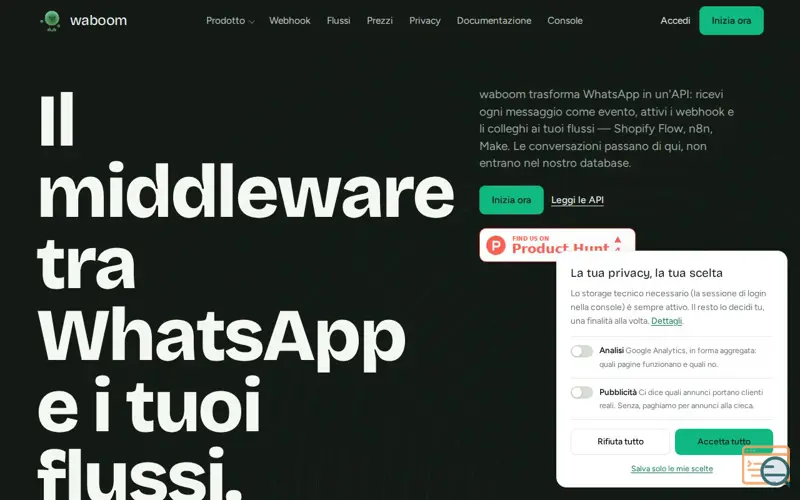 Screenshot of waboom