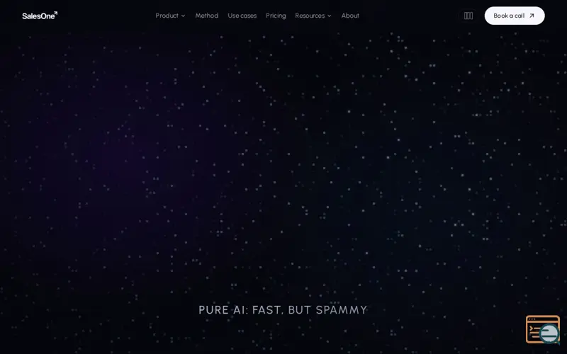 Screenshot of SalesOne