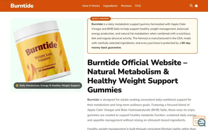 Screenshot of Burntide