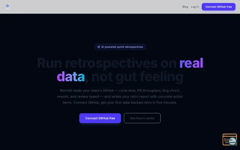 Screenshot of RetroAI
