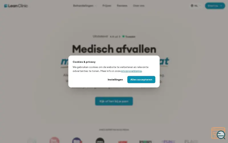Screenshot of Lean Clinic 