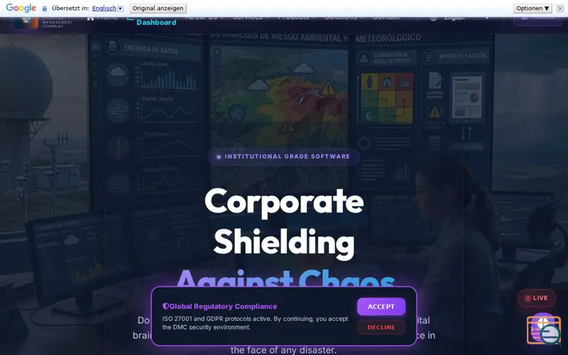 Screenshot of DMC Risk Matrix Elite v1.0