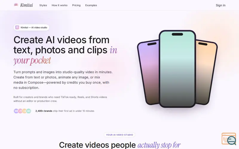 Screenshot of Make anyone dance with AI