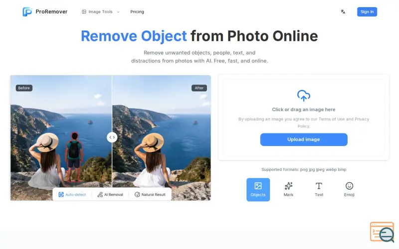 Screenshot of ProRemover