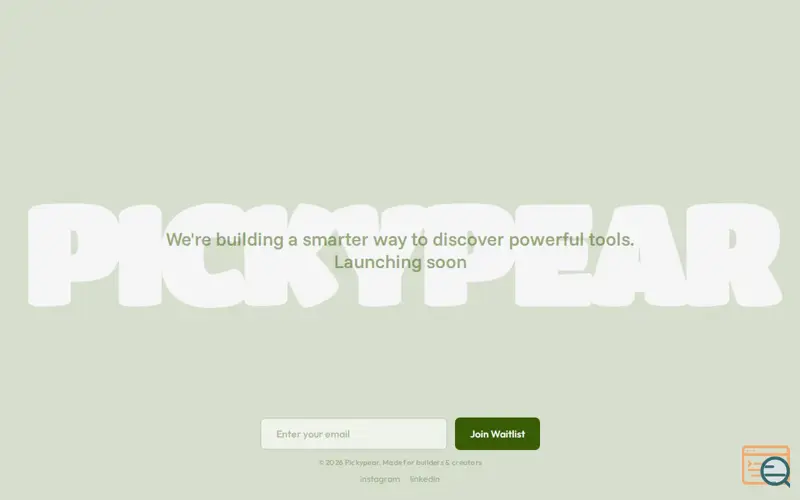Screenshot of Pickypear