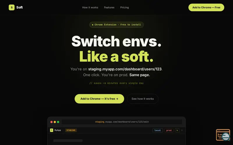 Screenshot of Soft