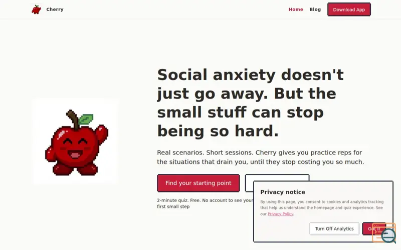 Screenshot of Cherry