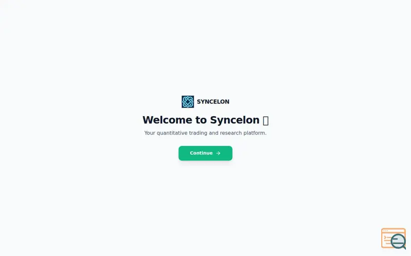 Screenshot of Syncelon
