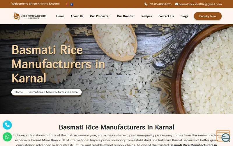 Screenshot of Tasty Grain