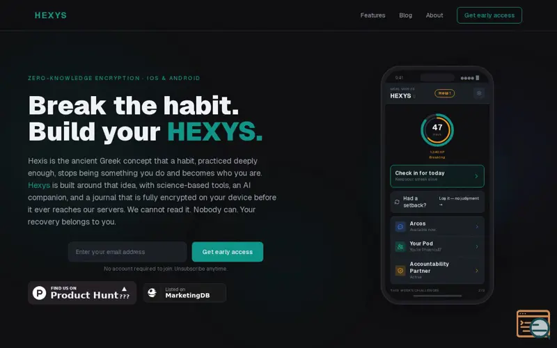 Screenshot of Hexys