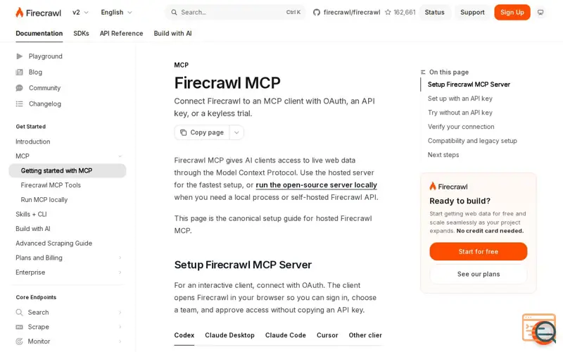 Screenshot of The new Firecrawl MCP