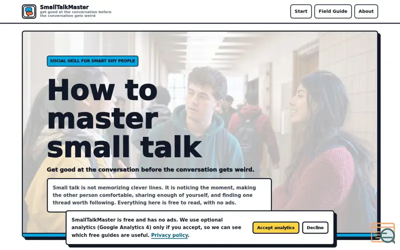 Screenshot of SmallTalkMaster