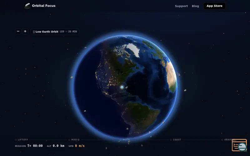 Screenshot of Orbital Focus