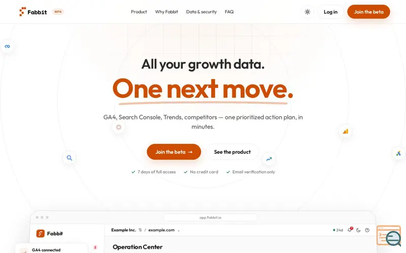Screenshot of Home - Fabbit