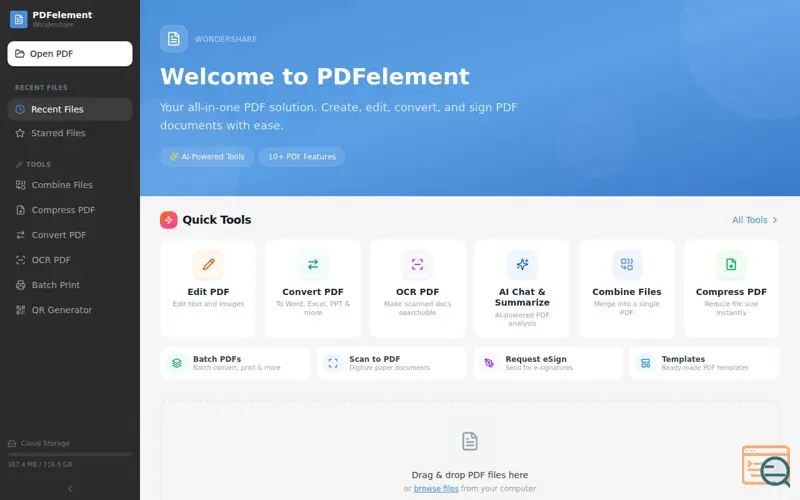 Screenshot of CreatorTools