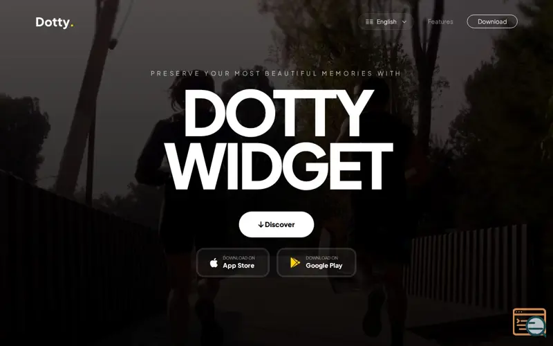 Screenshot of Dotty Widget