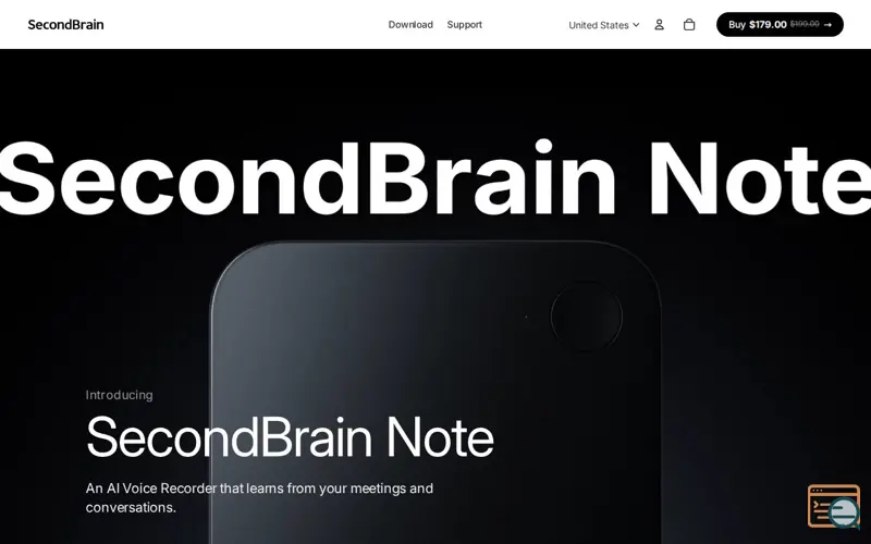 Screenshot of SecondBrain Note by GenSpark