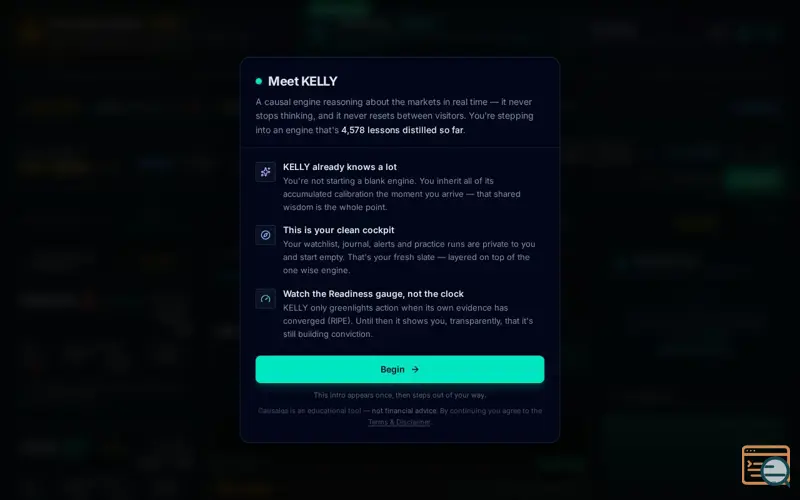 Screenshot of Causalea