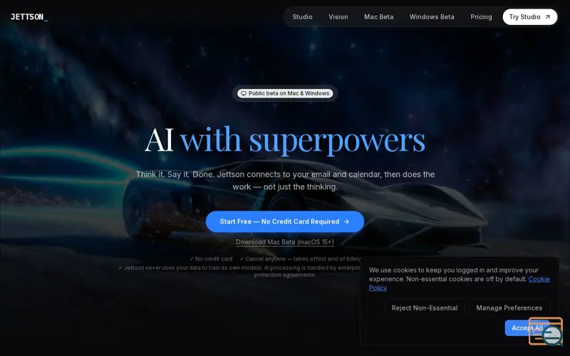 Screenshot of Jettson