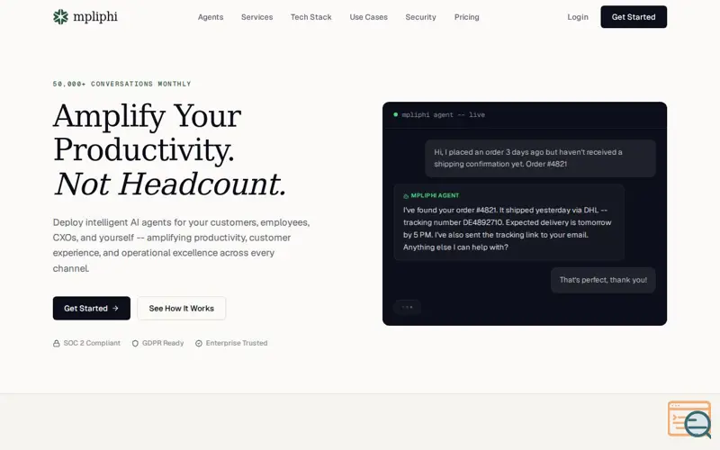 Screenshot of Veehive mpliphi