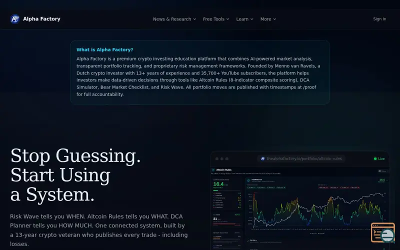 Screenshot of Altcoin Rules